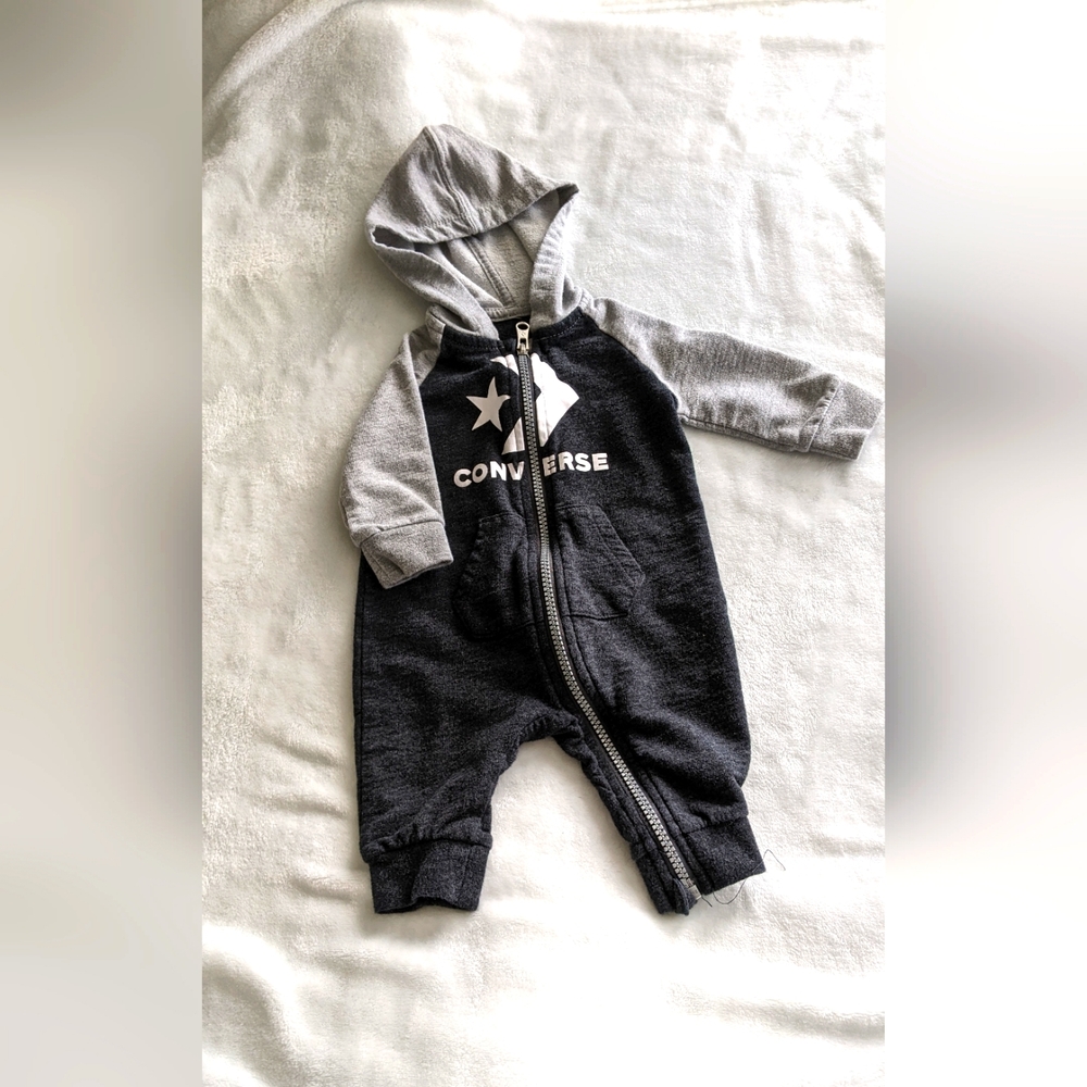 Converse Hooded Onesie 3M